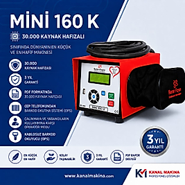 BURAK FÜZYON Elektrofüzyon 160 Mini Kaynak Makinesi