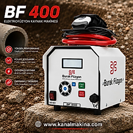 Burak Füzyon Elektrofüzyon Kaynak Makinesi BF400