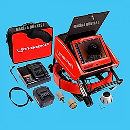 Rothenberger Kanal Görüntüleme Kamerası Rocam 4 Plus - 30 M Kablo